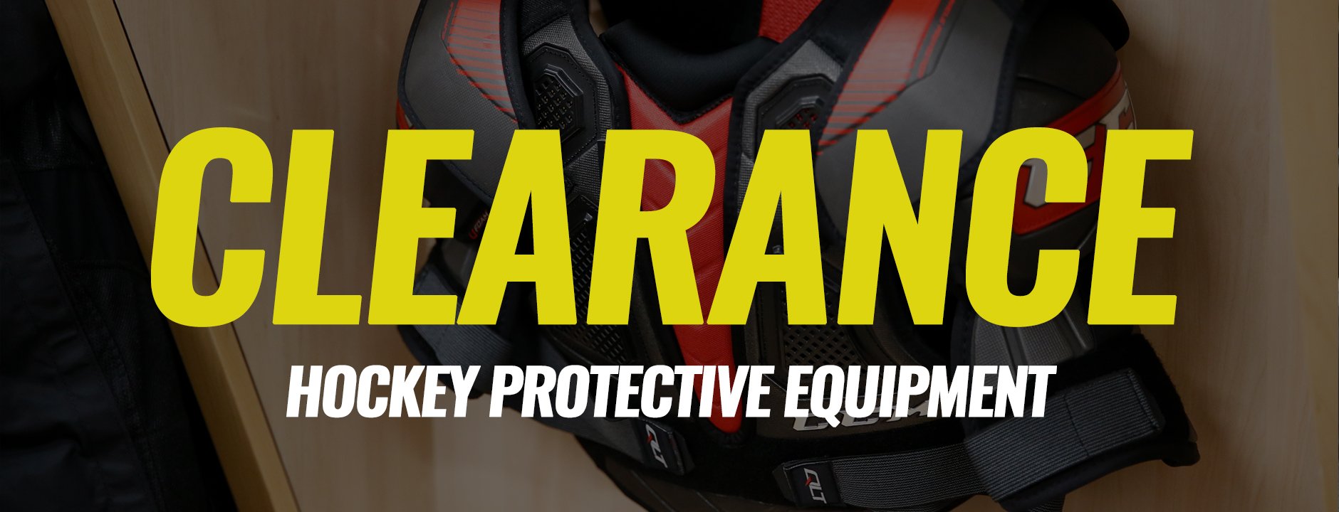 Clearance Protective Hockey Equipment