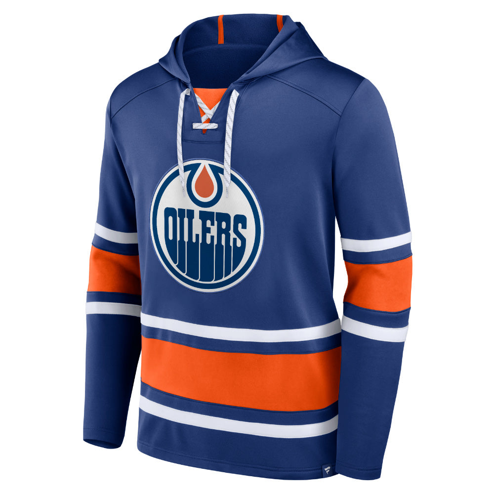 Fanatics - NHL Edmonton Oilers Primary Logo Graphic Sweat à capuche Couleur bleu, bleu, XXL
