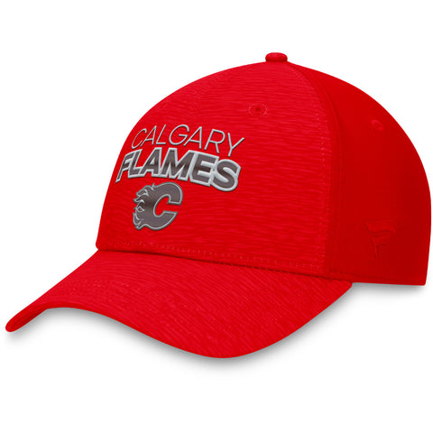 FANATICS CALGARY FLAMES AUTHENTIC PRO ROAD STRUCTURED HAT