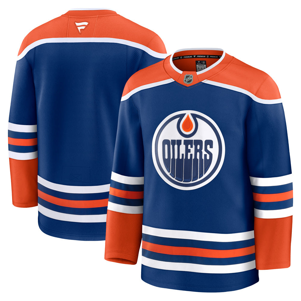 FANATICS EDMONTON OILERS PREMIUM ADULT HOME JERSEY