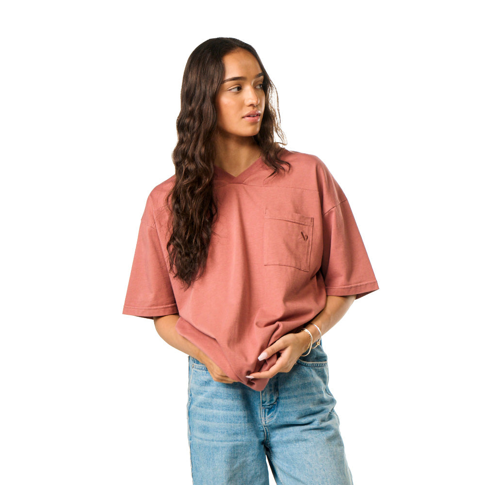 BAUER BOXY ADULT CLAY POCKET T SHIRT