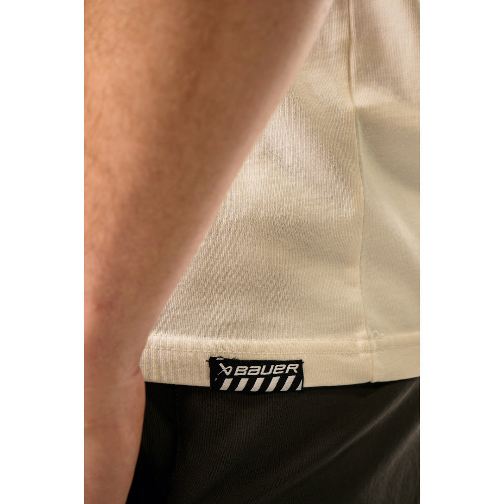 BAUER ACID WASH RETRO ADULT T SHIRT