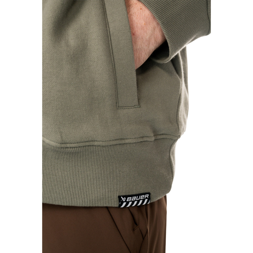 Bauer Fireside Men's Quilted 1/4 Zip Sweater