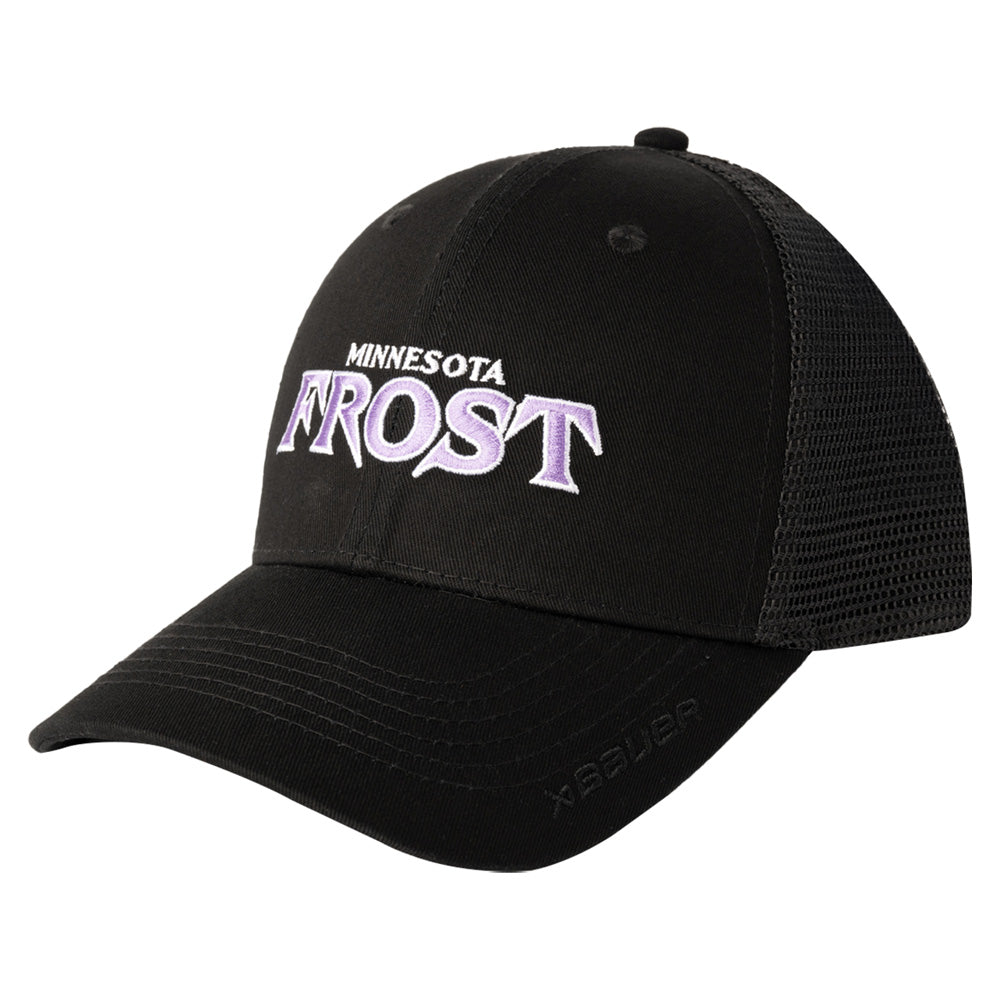 BAUER MINNESOTA FROST ADULT ADJUSTABLE BLACK HAT