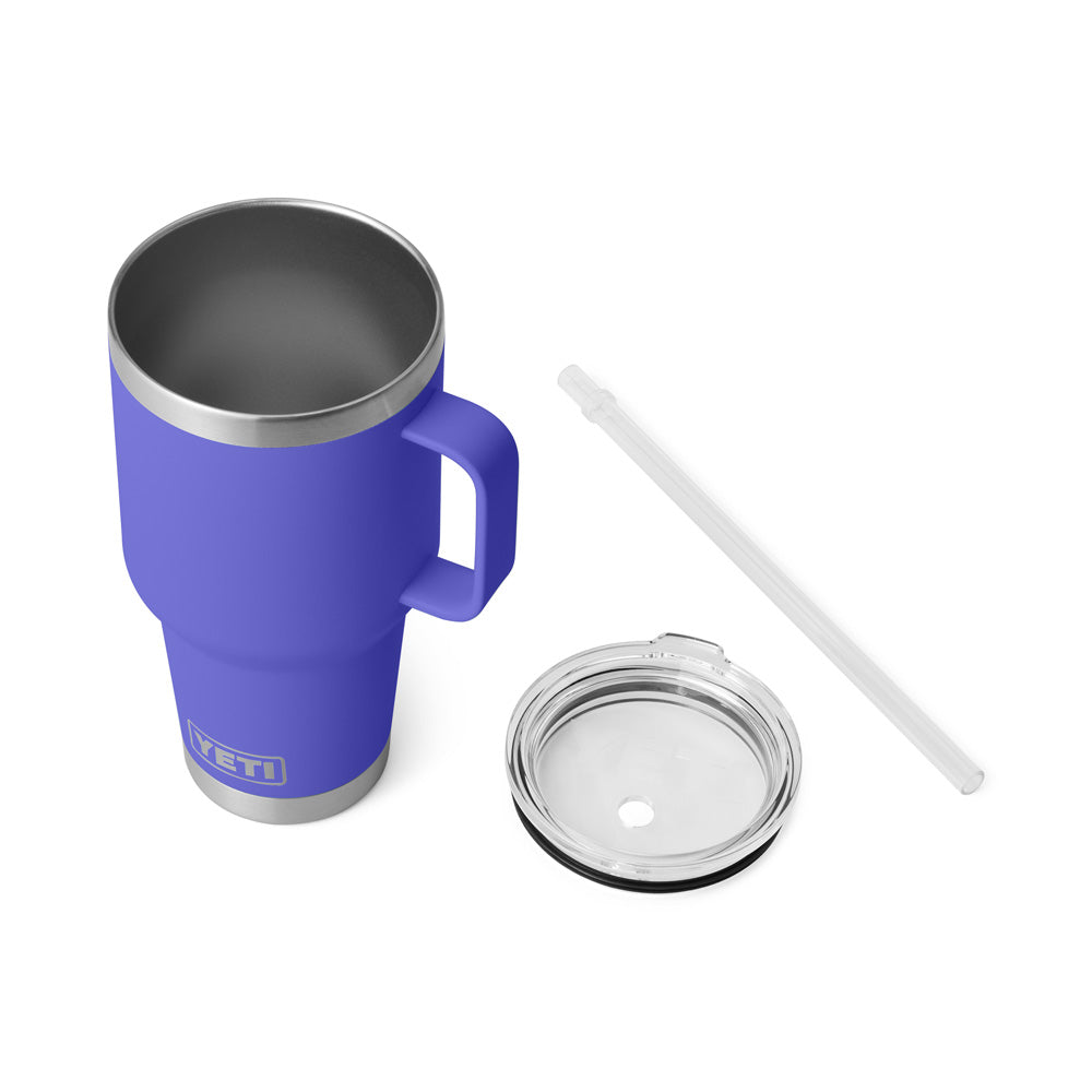 YETI RAMBLER 35 OZ ULTRAMARINE VIOLET STRAW MUG