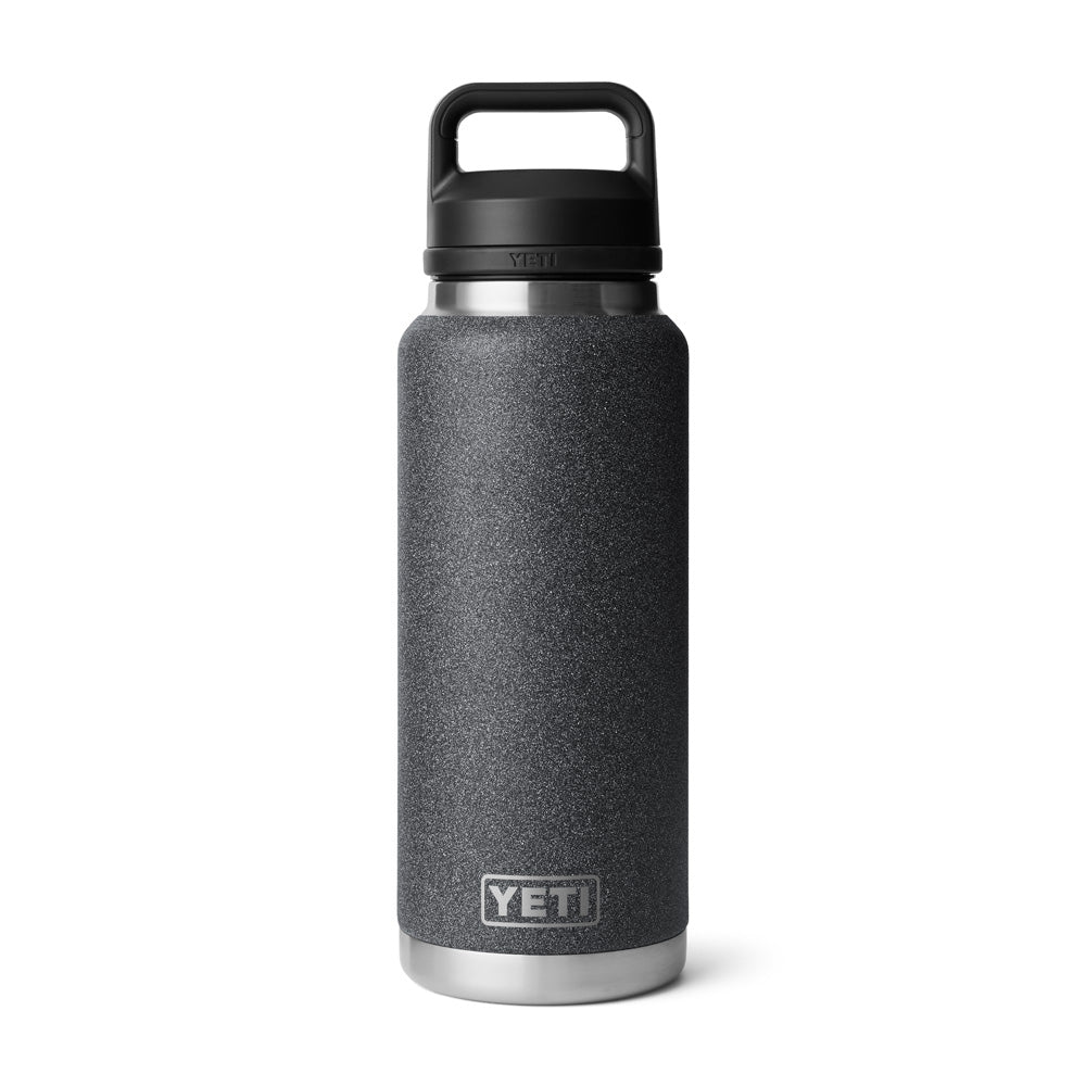 ⭐️YETI⭐️RAMBLER 36oz ボトル ブラックストーン 【国内正規品】 Yeti Rambler 36 OZ Bottle Chug - Black Stone – Pro Hockey Life