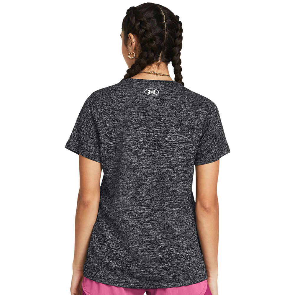 UNDER ARMOUR TECH SSC TWIST WOMEN'S BLACK T SHIRT