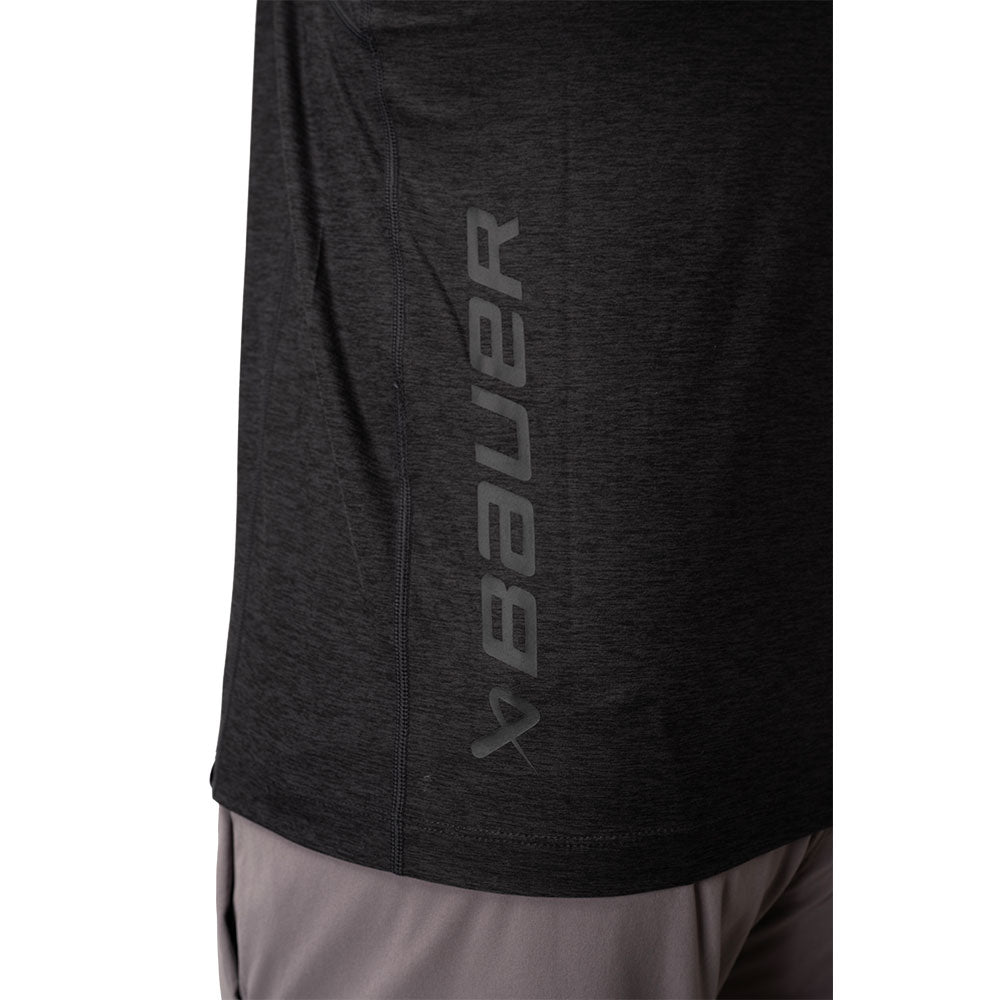 Bauer FLC Core Topshelf Adult Black Tech T Shirt