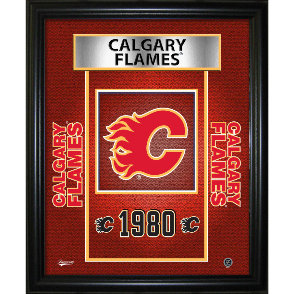 CALGARY FLAMES 10X12 TEAM FRAME