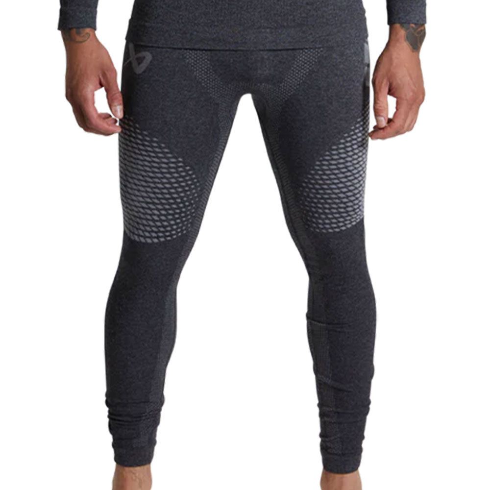 BAUER ELITE SEAMLESS SENIOR GREY BASE LAYER PANTS