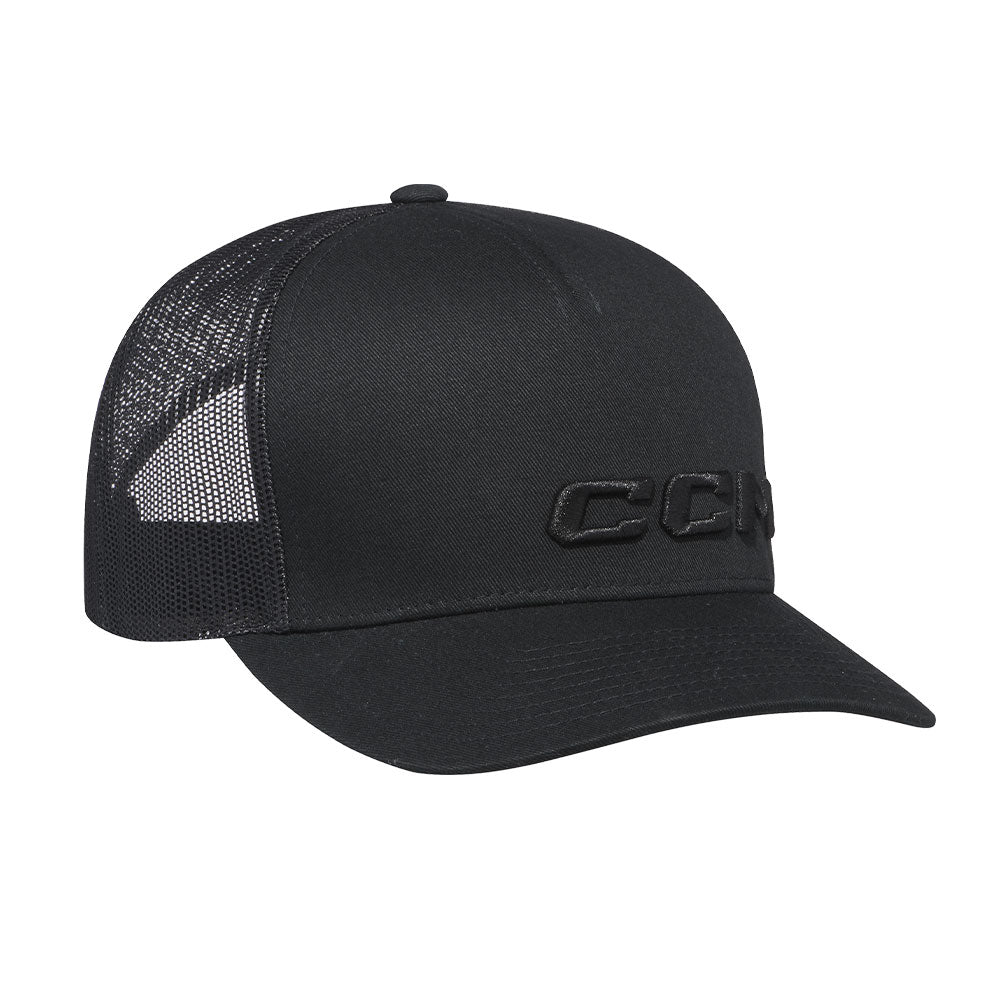 CCM CORE MESHBACK BLACK TRUCKER HAT