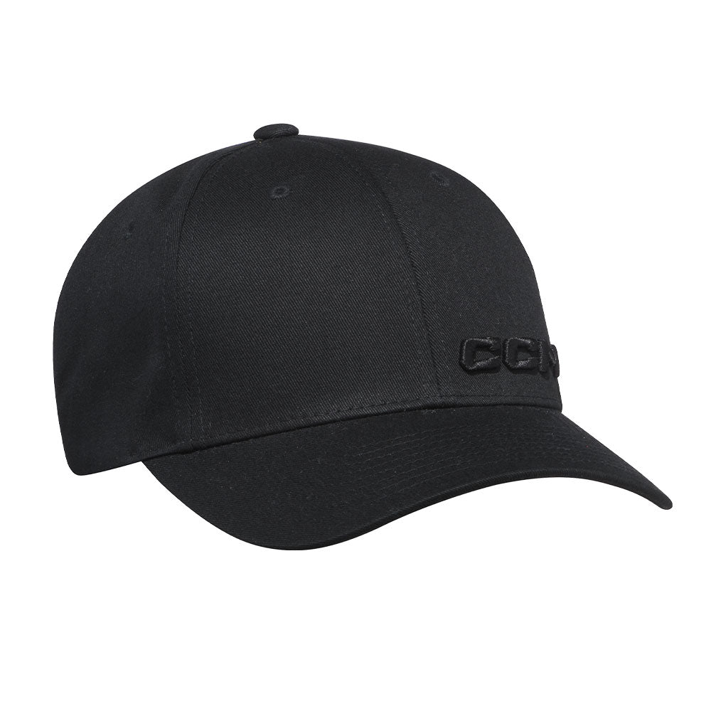 CCM CORE STRUCTURED BLACK ADJUSTABLE HAT