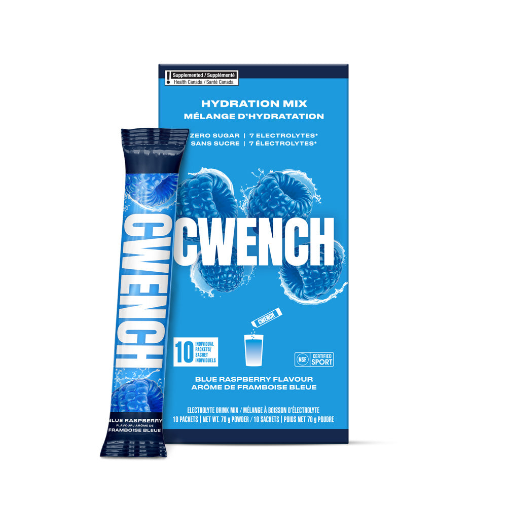 CWENCH HYDRATION BLUE RASPBERRY - 10 COUNT BOX