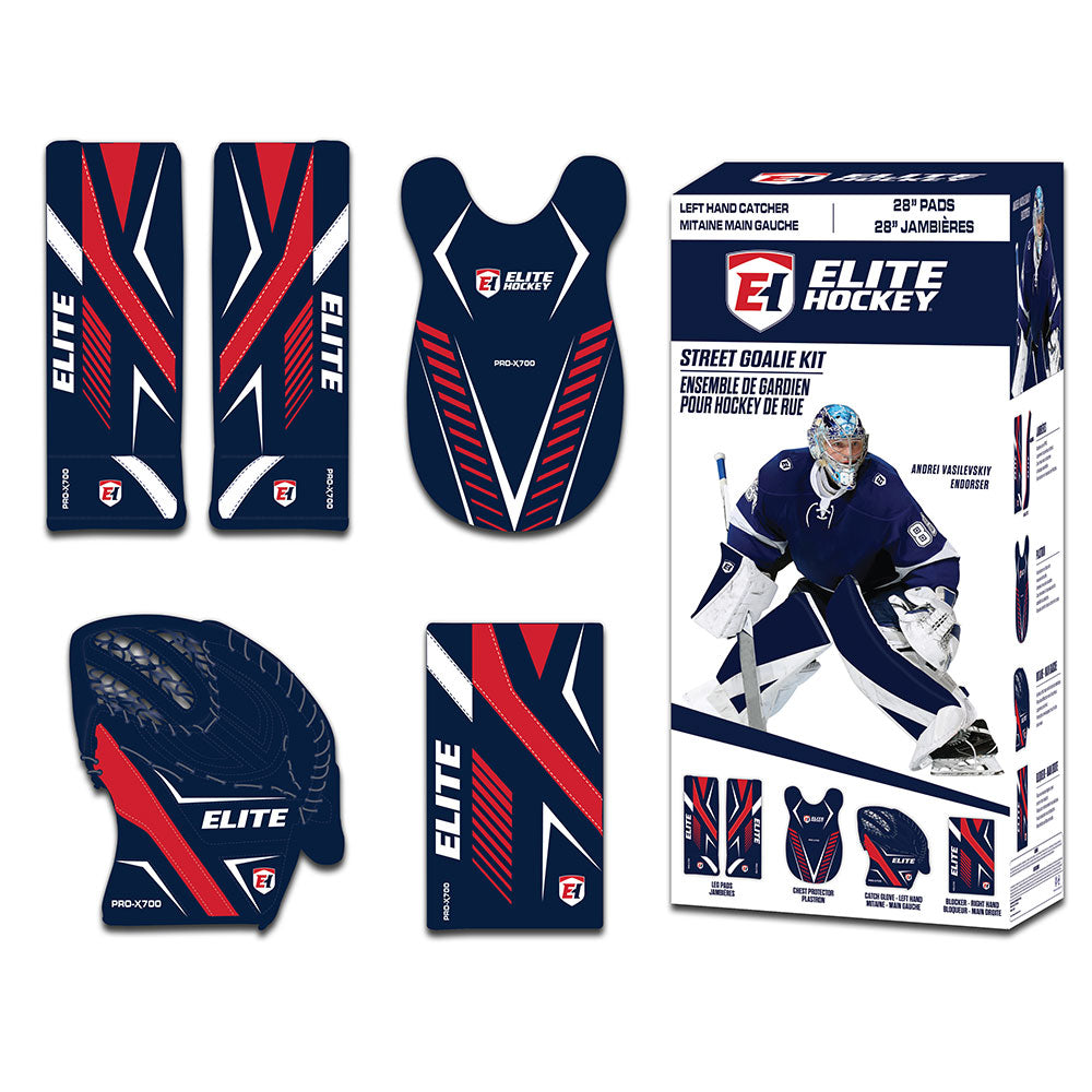 ice hockey goalie gear Elite Andrei Vasilevskiy Street Hockey Goalie Set – Pro Hockey Life