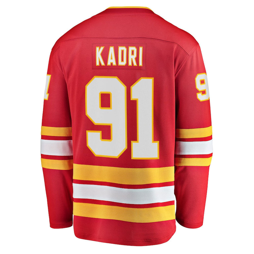 Fanatics Calgary Flames Nazem Kadri Adult Home Breakaway Jersey
