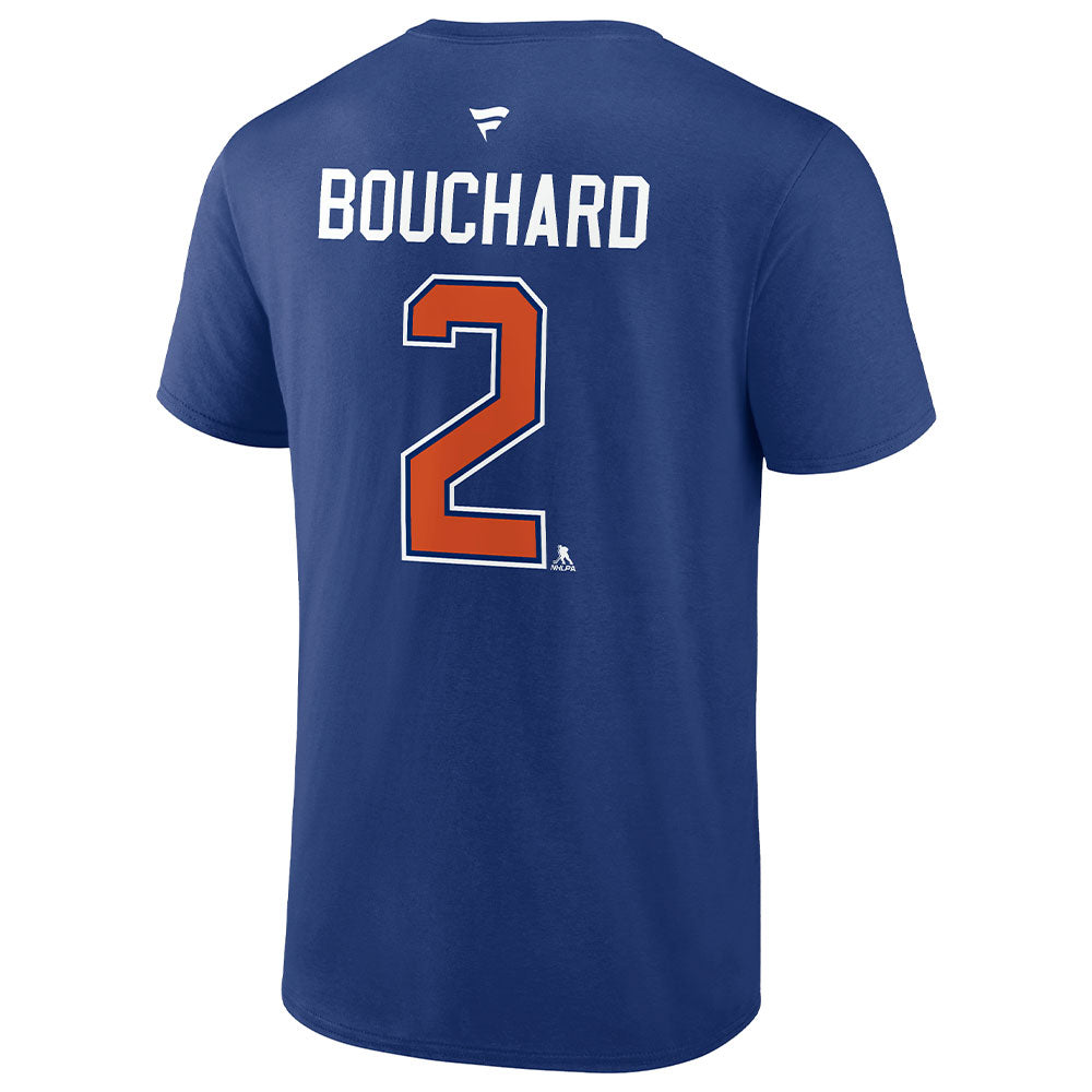 T-shirt Homme Edmonton Oilers NHL Fanatics Taille 2XL - Bleu - Occasion