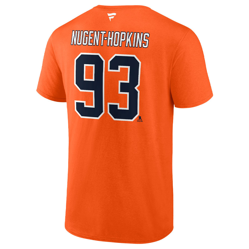 【送料無料❗️激レアデッドタグ付❗️】80s〜ニーム・オリンピック ユニフォーム L Fanatics Edmonton Oilers Ryan Nugent-Hopkins Orange Name And