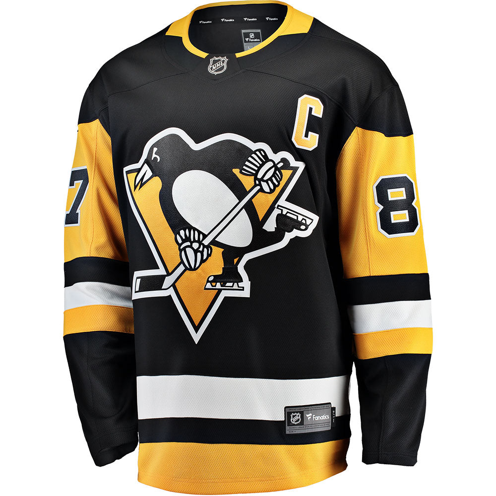 FANATICS SIDNEY CROSBY PITTSBURGH PENGUINS BREAKAWAY JERSEY