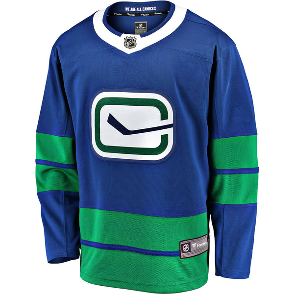 Fanatics Vancouver Canucks Adult Blue Third Breakaway Jersey – Pro