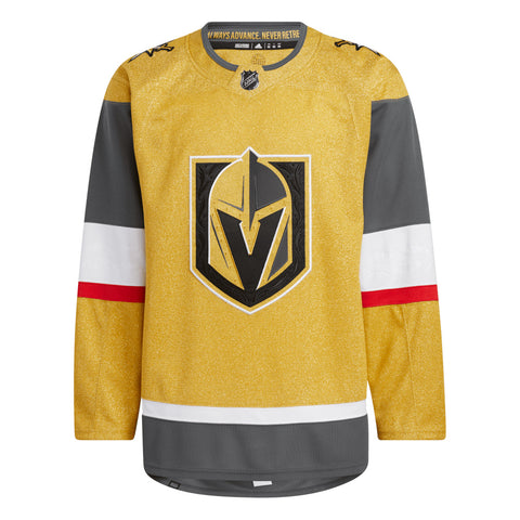 VEGAS GOLDEN KNIGHTS PRIME AUTHENTIC METAL GOLD JERSEY