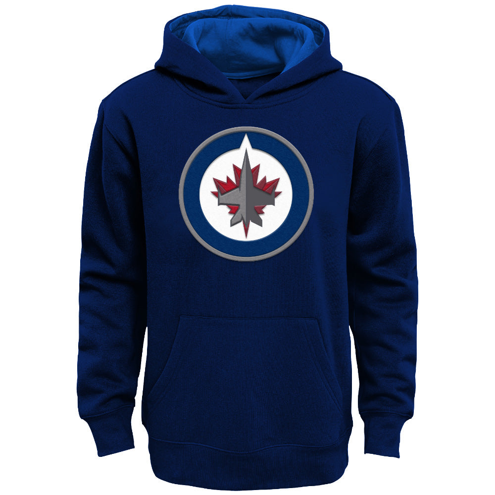 WINNIPEG JETS YOUTH PRIME PULLOVER FLEECE HOODIE