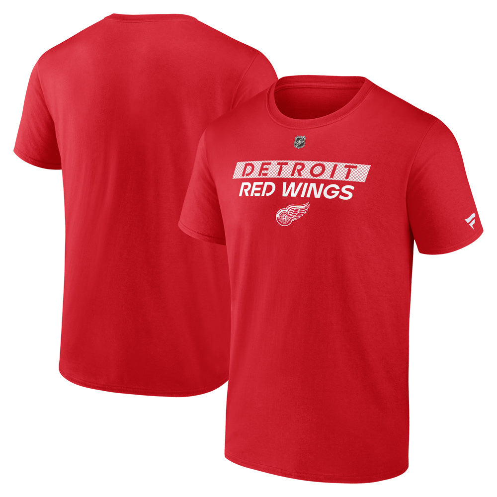 Fanatics Detroit Red Wings Authentic Pro Primary Men's Red T Shirt