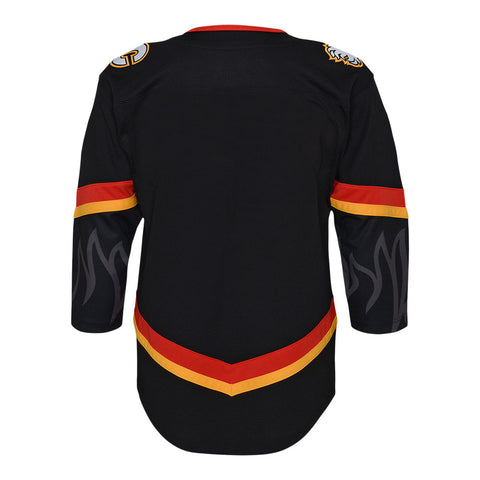 OUTERSTUFF CALGARY FLAMES INFANT BLACK THIRD JERSEY