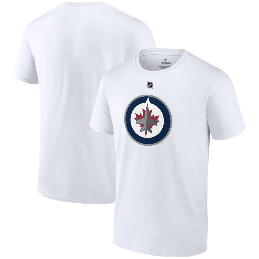 FANATICS WINNIPEG JETS ADULT WHITE T-SHIRT