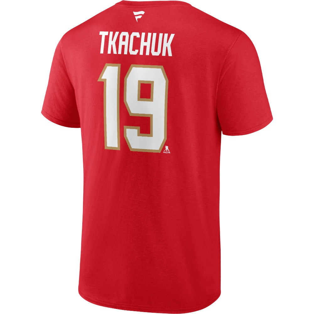 Fanatics Florida Panther Matthew Tkachuk Name And Number T Shirt