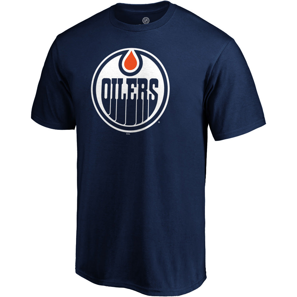 Fanatics Edmonton Oilers Primary Logo Navy T Shirt – Pro Hockey Life