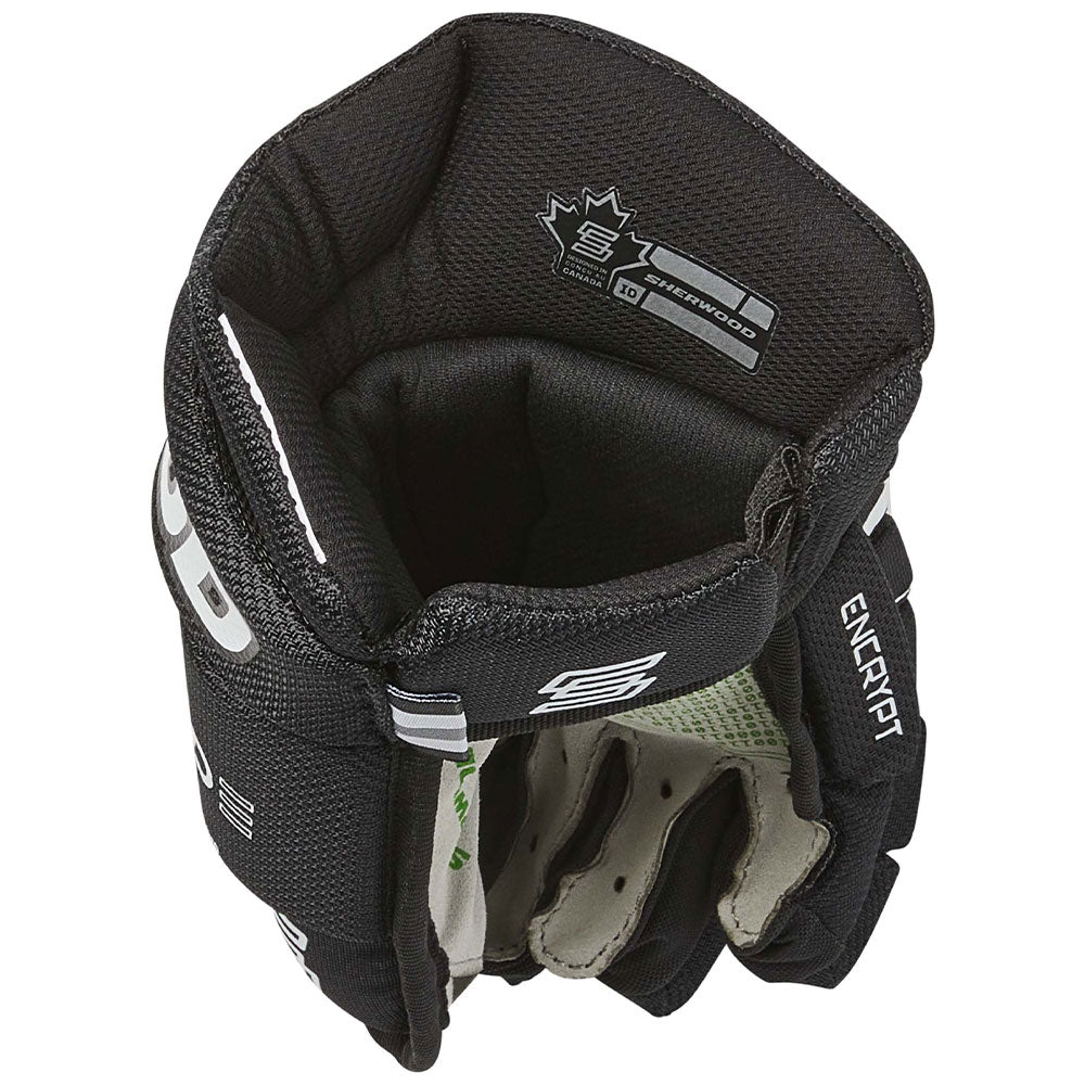 SHERWOOD CODE ENCRYPT 4 YOUTH HOCKEY GLOVES