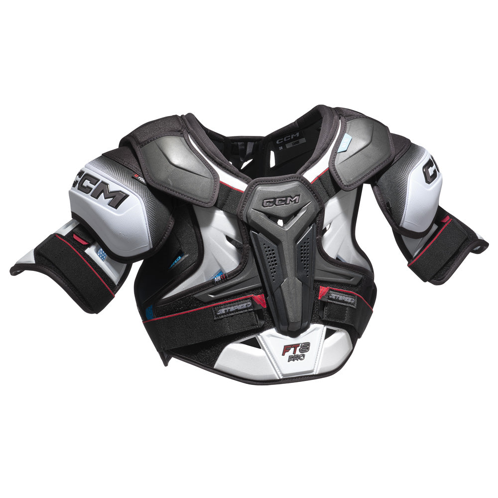 CCM JETSPEED FT8 PRO JUNIOR HOCKEY SHOULDER PADS