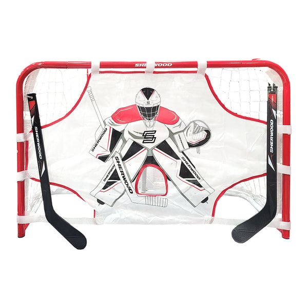 Sherwood Mini Quiknet Set With Target – Pro Hockey Life