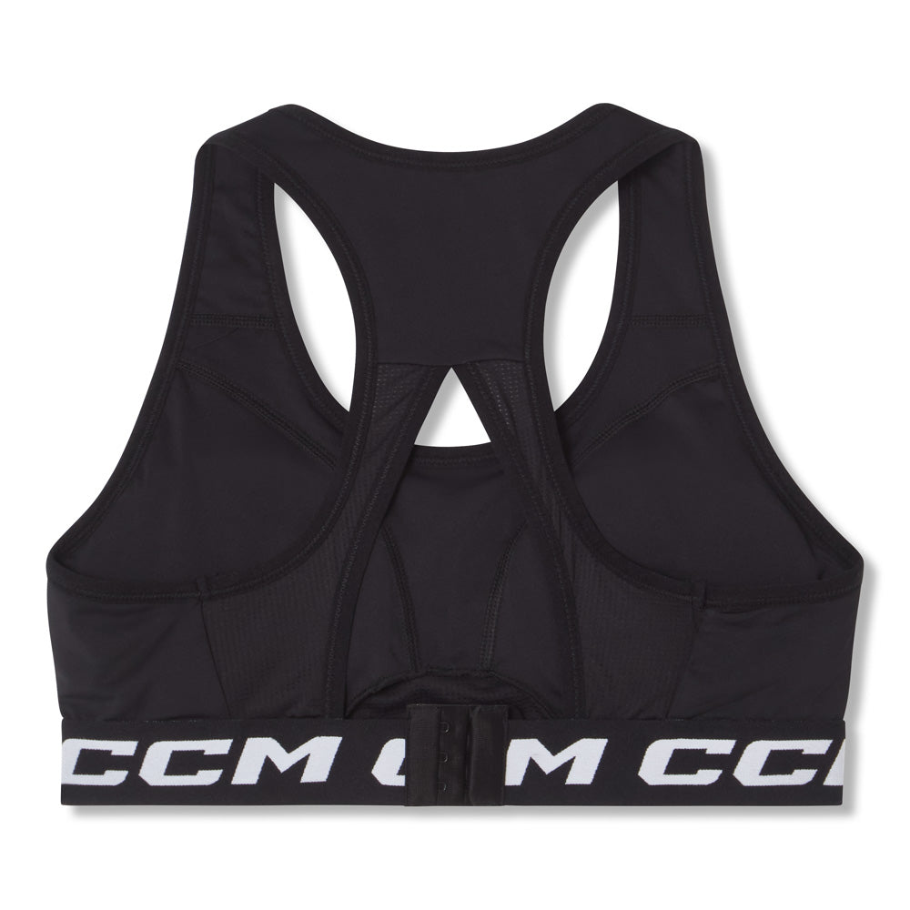 CCM Women's Black Training Sports Bra