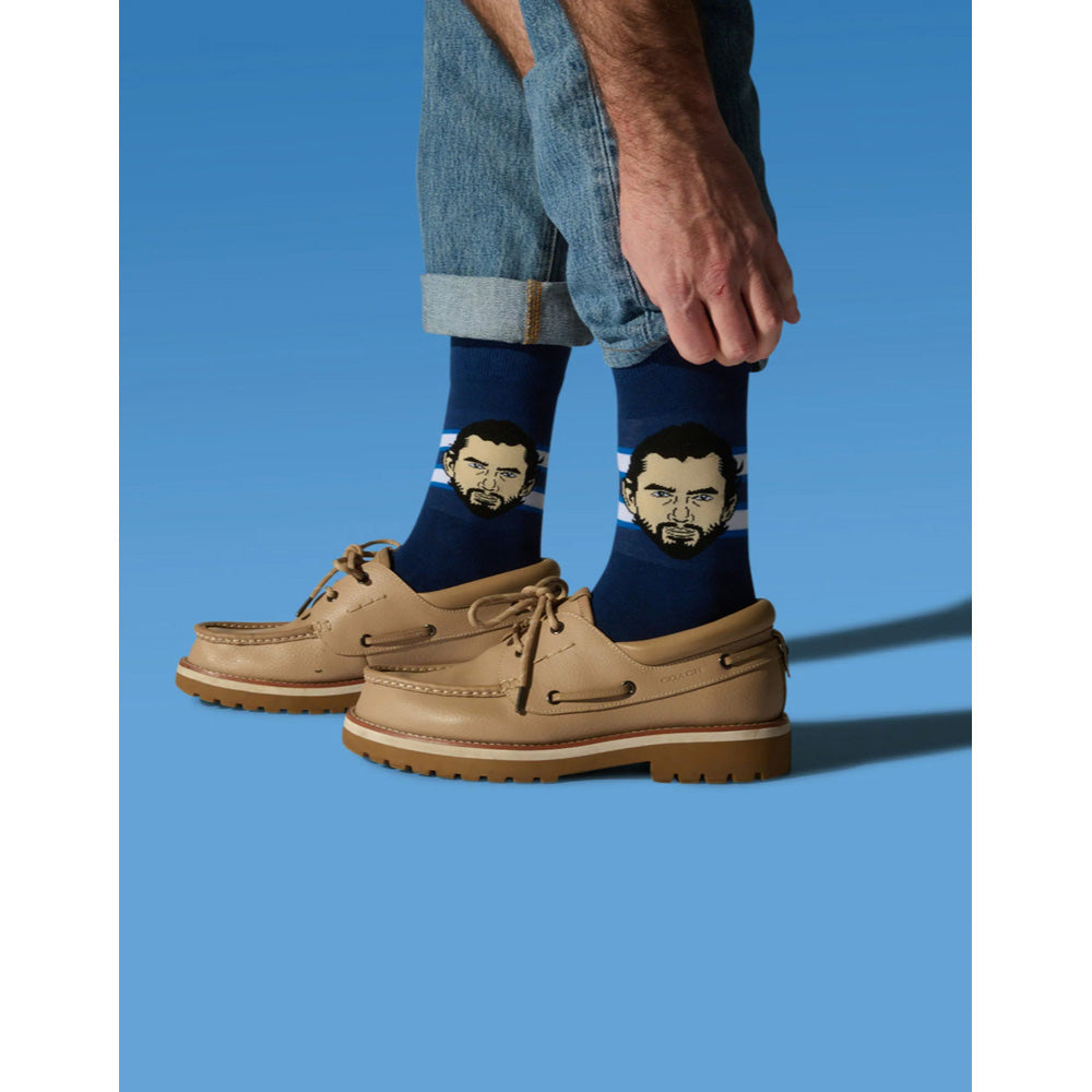 MAJOR LEAGUE SOCKS WINNIPEG JETS CONNOR HELLEBUYCK SOCKS