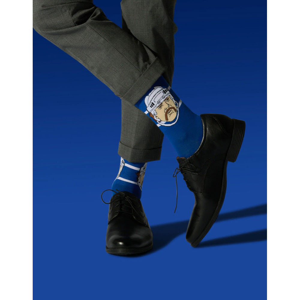 MAJOR LEAGUE SOCKS TORONTO MAPLE LEAFS WENDEL CLARK SOCKS