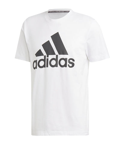 ADIDAS MENS MUST HAVES BADGE OF SPORT T SHIRT - WHITE