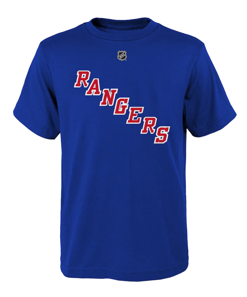 ALEXIS LAFRENIERE NEW YORK RANGERS JUNIOR PLAYER T SHIRT