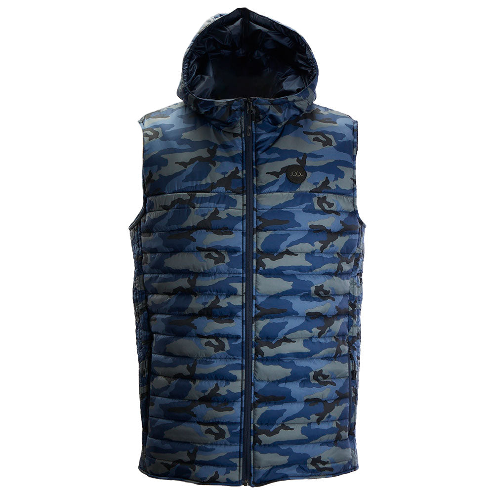 Camo Puffer Jacket Sleeveless Camo Vest Camouflage Sleeveless
