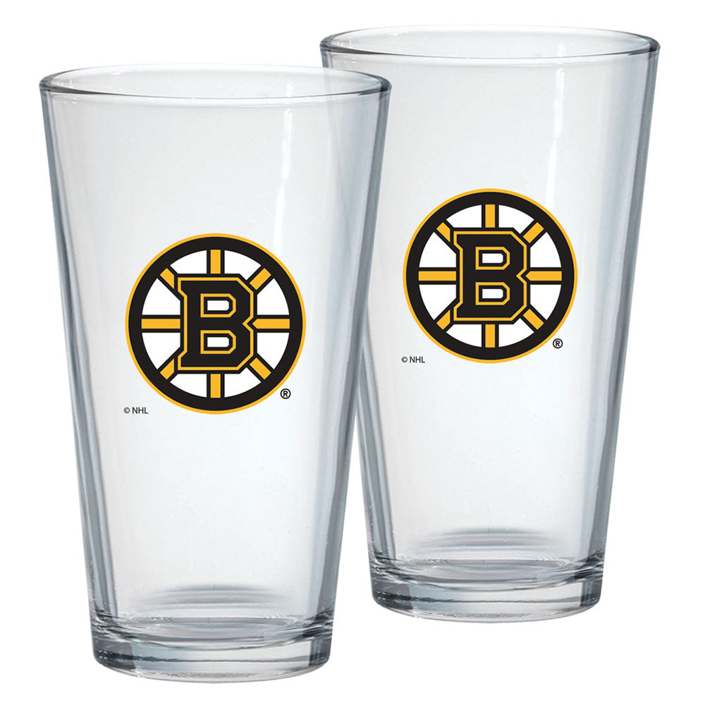 BOSTON BRUINS 16OZ MIXING GLASS SET