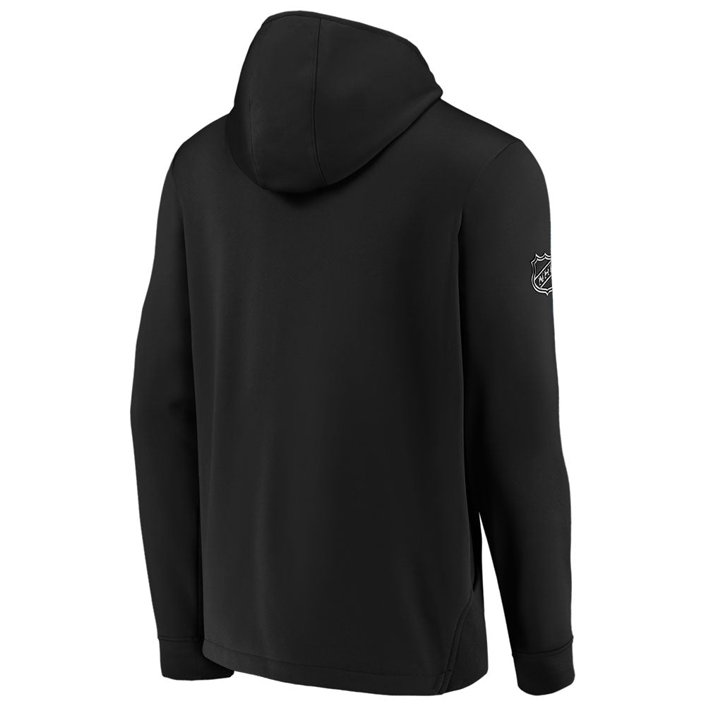 CALGARY FLAMES FANATICS MEN'S AUTHENTIC PRO LOCKER ROOM PO HOODIE