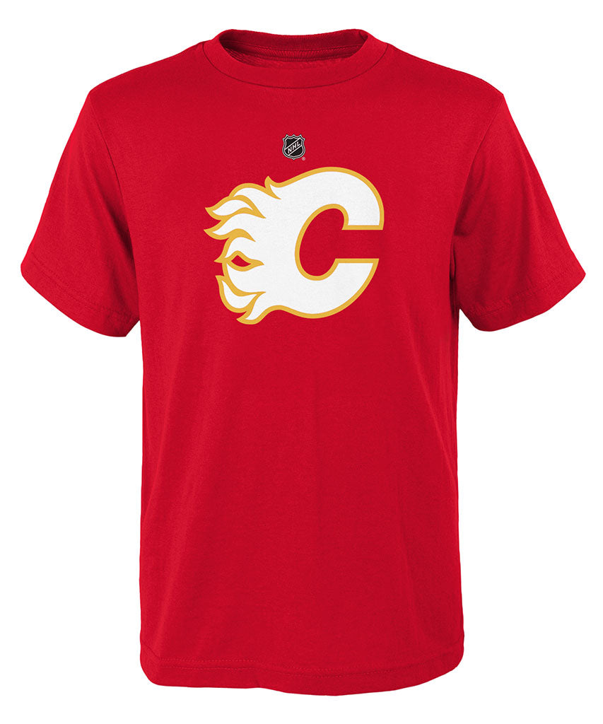 CALGARY FLAMES KID'S PRIMARY LOGO T SHIRT