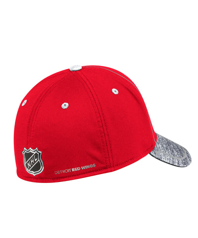 DETROIT RED WINGS ADIDAS MEN'S 2018 NHL STRUCTURED DRAFT HAT