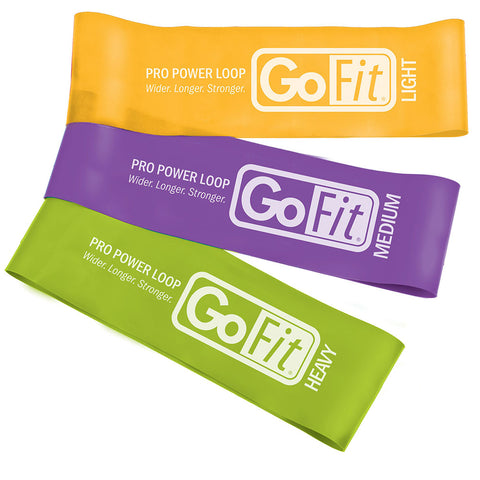 GOFIT PRO POWER LOOPS - 3 PACK