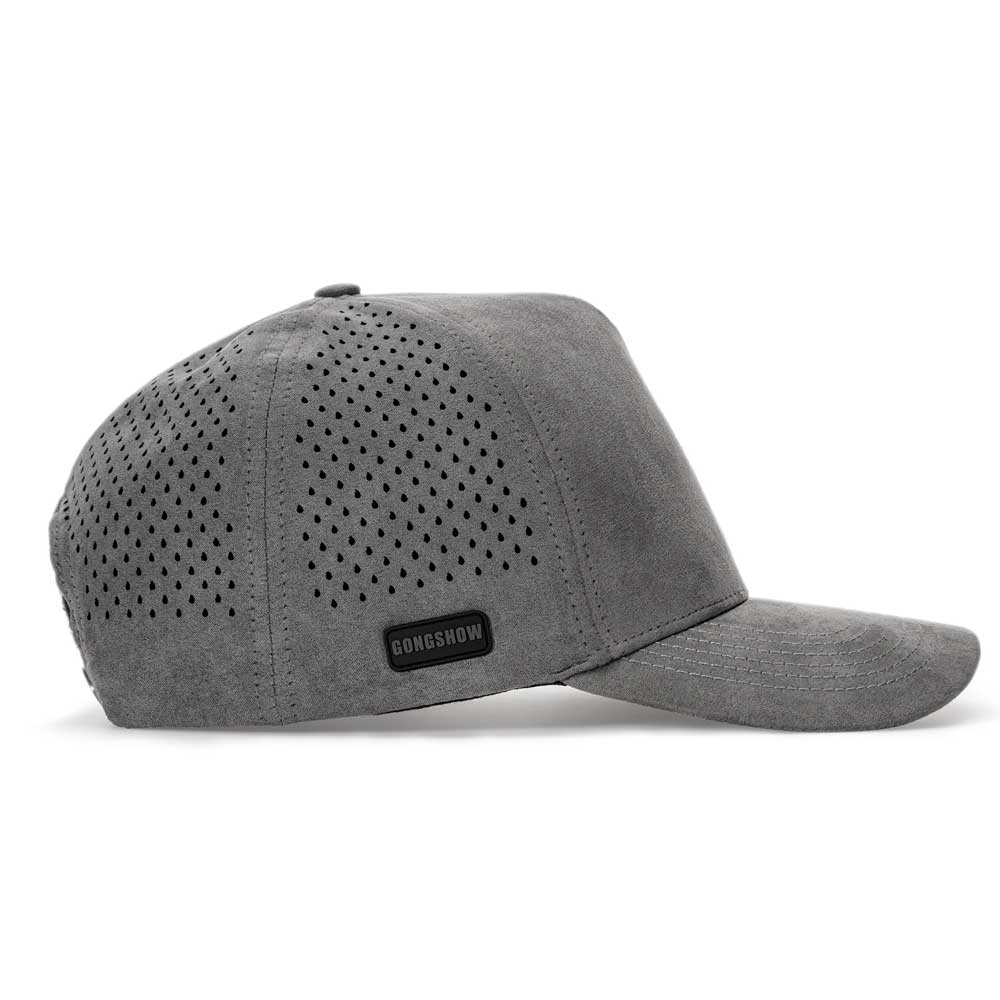 GONGSHOW MEN'S LASER BUCKET DARK GREY HAT