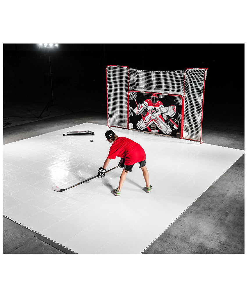 HOCKEY SHOT DRYLAND ALLSTAR SYNTHETIC ICE TILES - 10 PACK