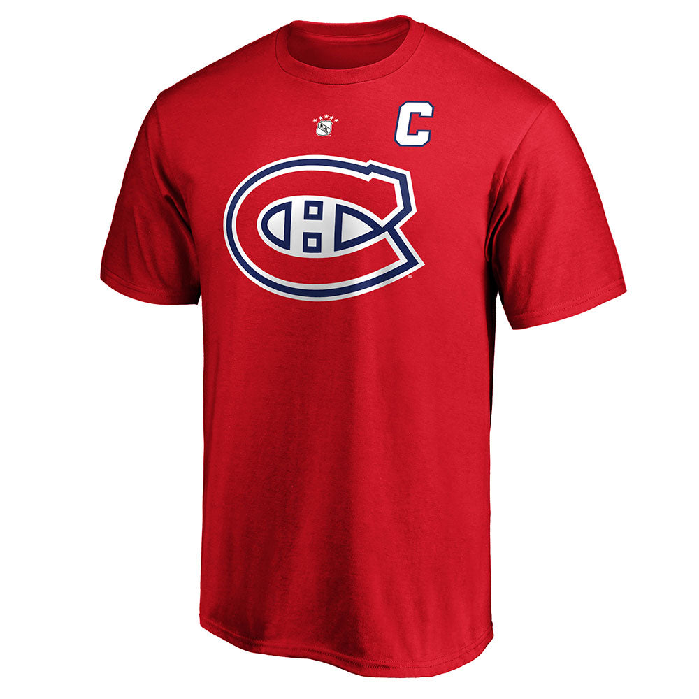JEAN BELIVEAU MONTREAL CANADIENS FANATICS MEN'S HERITAGE T SHIRT
