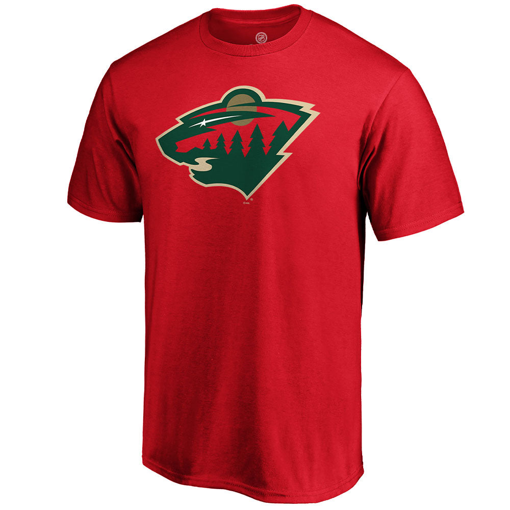 MINNESOTA WILD FANATICS MEN'S PRIMARY LOGO SHIRT