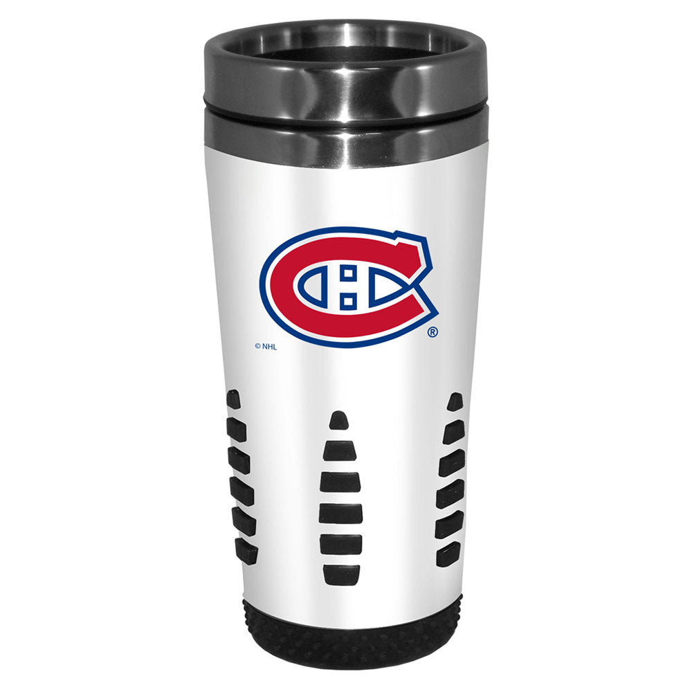 MONTREAL CANADIENS 16OZ HUNTSVILLE TRAVEL MUG - WHITE