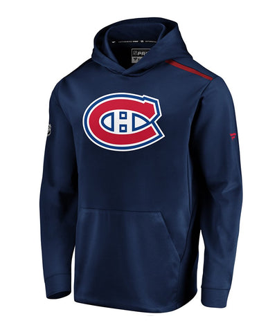MONTREAL CANADIENS FANATICS MEN'S RINKSIDE SYNTH PULLOVER HOODIE